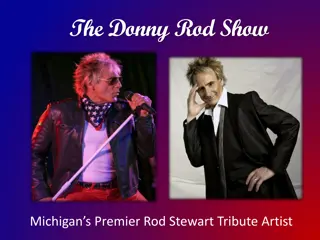 The Donny Rod Show: Michigan's Premier Rod Stewart Tribute Artist