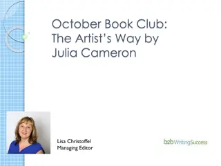 Unlocking Creativity: The Artist's Way by Julia Cameron - Book Club Insights