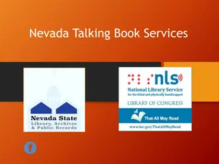 Nevada Talking Book Services - Free Library Program for Blind and Print Disabled