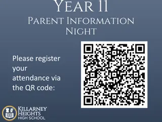 Building Connections and Celebrating Achievements at Year 11 Parent Information Night