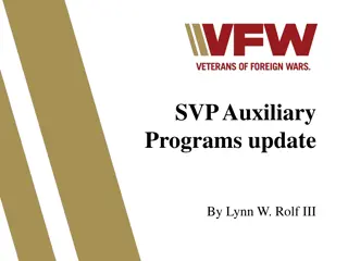 Exciting Updates and Programs by SVP Auxiliary