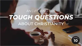 Misconceptions About Christianity