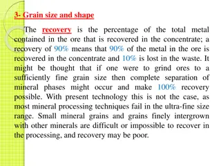 Key Factors Affecting Mineral Recovery in Mining Operations