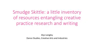 Exploring Creative Practice, Writing, and Embodiment in Dance Studies