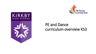 PE and Dance Curriculum Overview for KS3 Boys and Girls