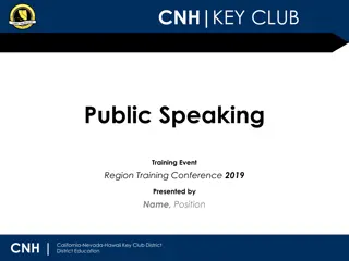 Effective Public Speaking Tips for Engaging Presentations