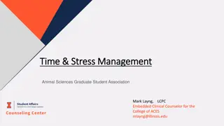 Effective Strategies for Managing Time, Stress, and Emotions