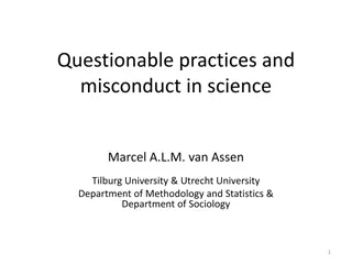 Uncovering Questionable Research Practices in Science