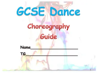 Choreography Essentials and Stimulus Definition in Dance