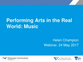 Exploring Music in Education: Curriculum, Design, & Learning Opportunities