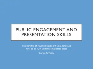 Mastering Public Engagement and Presentation Skills