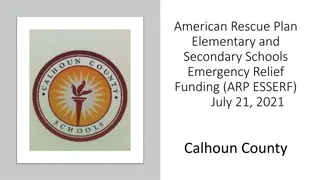 Addressing Learning Loss and Innovations in Calhoun County Schools