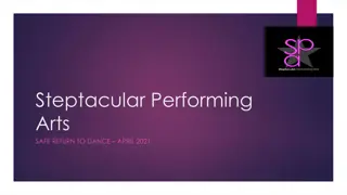 Steptacular Performing Arts - Safe Return to Dance April 2021