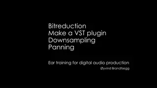Mastering Bit Reduction, Resampling, and Upsampling in Digital Audio Production