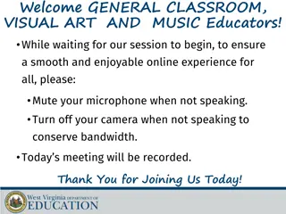 Engaging Visual Art and Music Educators: Professional Learning Forum Highlights
