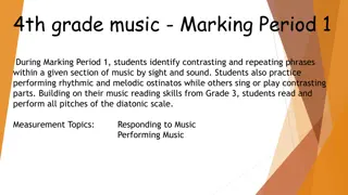 Exploring Music in 4th Grade Marking Periods