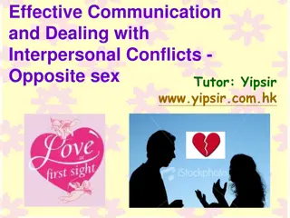 Effective Communication and Dealing with Interpersonal Conflicts: Reflection Assignment Guidelines