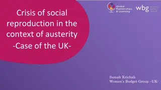 Addressing Crisis of Social Reproduction in the UK: Austerity Impact
