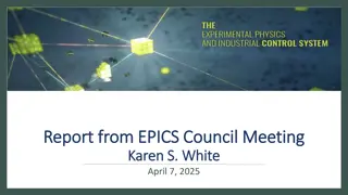 EPICS Council Meeting Highlights and Updates - April 2025