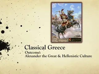 The Legacy of Alexander the Great and Hellenistic Culture