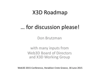X3D Roadmap Discussion Highlights
