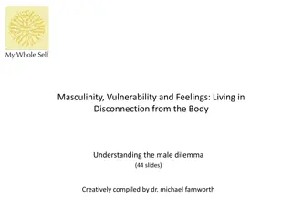 Masculinity and Male Vulnerability: A Cultural Exploration