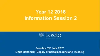 Senior Secondary Education Pathways at Loreto College