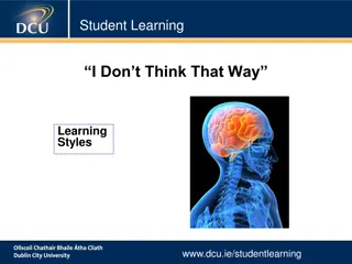 Learning Styles and Multiple Intelligences for Effective Study
