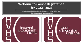 Successful Course Selection Guide for 2022-2023 Academic Year