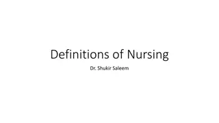 The Essential Role of Nursing in Healthcare Systems