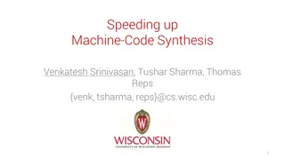 Transforming Machine Code Synthesis for Speed and Efficiency