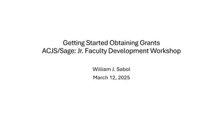 Insights on Obtaining Grants for Research Development