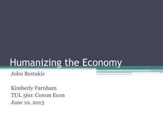 Exploring Economic Philosophies and Visionaries: Owen, Thompson, and King