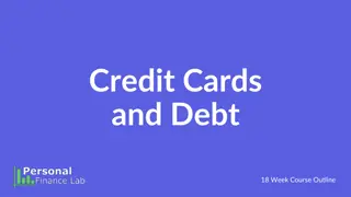 Credit Cards and Debt: Essential Course Overview
