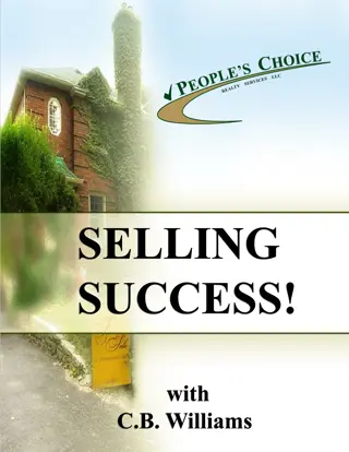 Selling Success with C.B. Williams