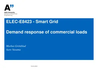 Smart Grid Demand Response in Commercial Buildings Presentation