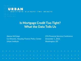 Revealing Insights on Mortgage Credit Availability Trends