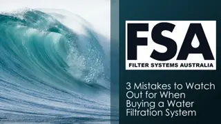 Avoid These Water Filtration System Buying Mistakes