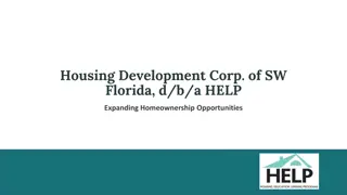 Homeownership Opportunities and Financial Education in SW Florida