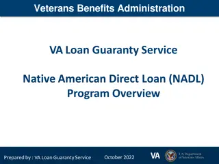 Native American Direct Loan Program Overview 2022
