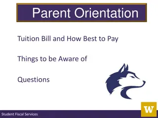 Tuition Billing and Payment Options
