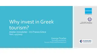 Investing in Greek Tourism: Growth, Opportunities, and Strategic Advantages