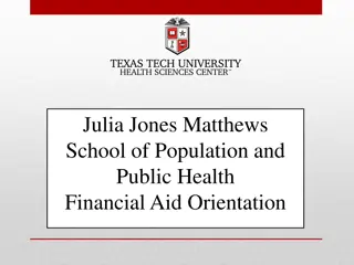 Financial Aid for Educational Expenses