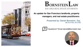 San Francisco Real Estate Update: Latest Guidelines for Landlords & Property Managers
