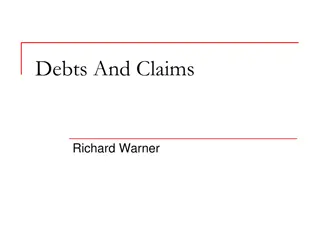 Debts, Claims, and Terminology in Legal Agreements