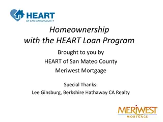 Homeownership with HEART Loan Program in San Mateo County
