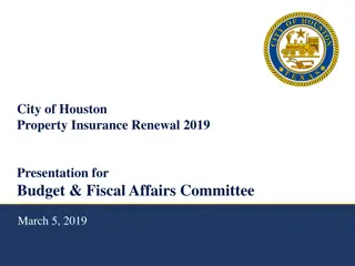 Houston Property Insurance Renewal 2019 Overview