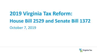 Virginia Tax Reform: Overview of Recent Policy Changes
