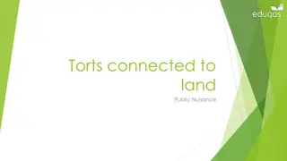 Public Nuisance in Torts: Definition, Differences, and Legal Implications