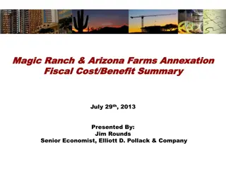 Magic Ranch & Arizona Farms Annexation Fiscal Analysis
